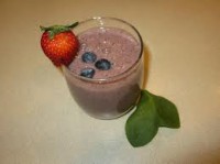 berry green smoothie